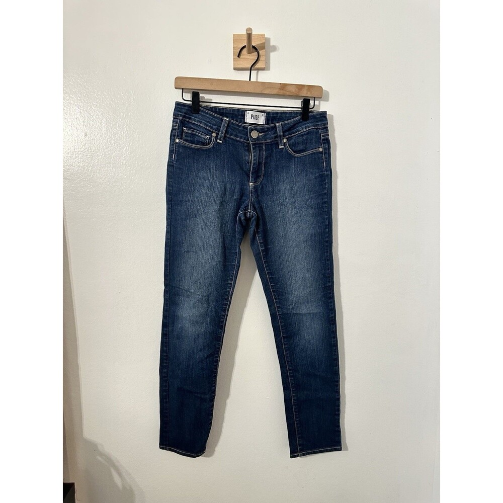 Paige Denim Skyline Ankle Peg Jeans Women Pants Sz 28 Skinny